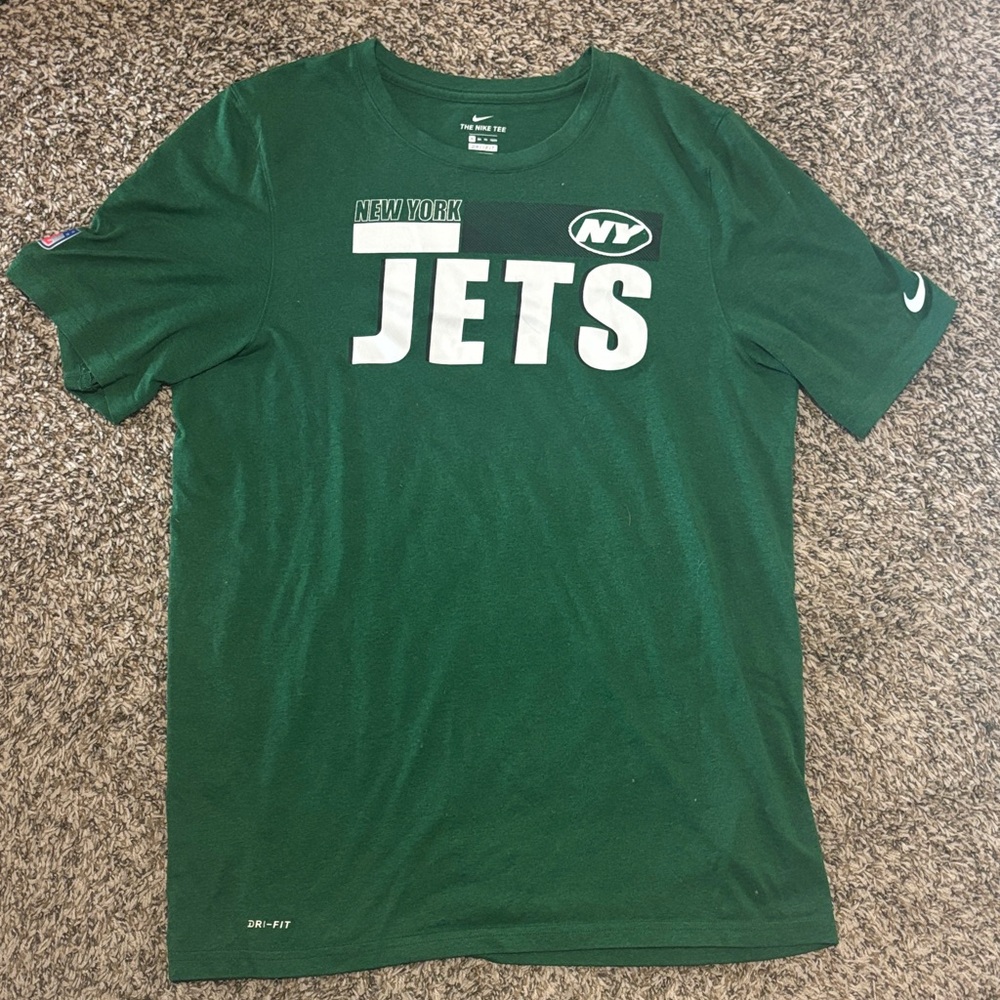 Nike Green New York Jets Short Sleeve Tee
